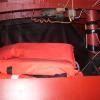 Net up under front deck to easily store life jackets and other accesories. 